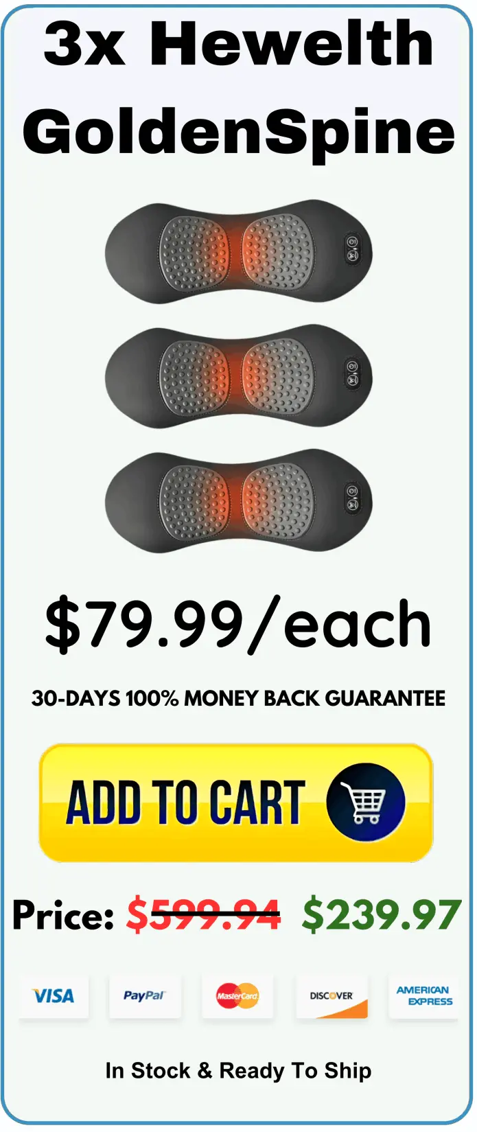 GoldenSpine offer package price 